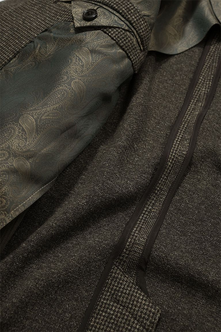 CRAZY RIB JKT［BROWN CHECK/CHIDORI］ | VATOMCE | 1PIU1UGUALE3正規店