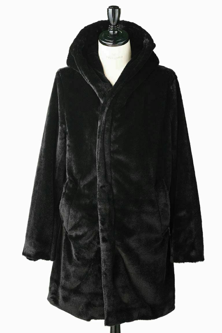 WRAP COAT［BLACK］ | 1PIU1UGUALE3｜ウノ ピゥ ウノ ウグァーレ トレ 大阪オンラインストア