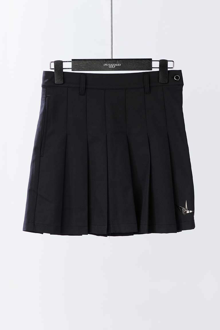 LADIES' PLEATS SKIRT［BLACK］ | 1PIU1UGUALE3｜ウノ ピゥ ウノ