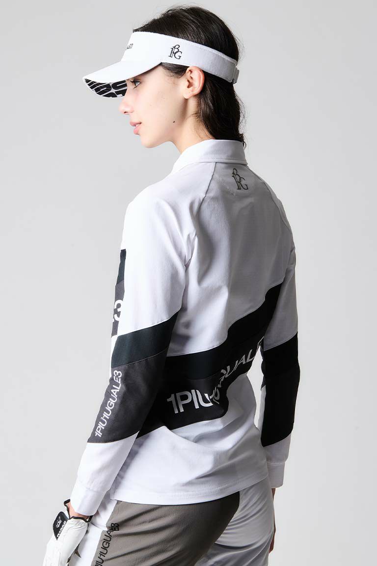 参議院 1PIUTUGUALE3 POLO STRIPE SWITCH (WHITE) | lilt.net