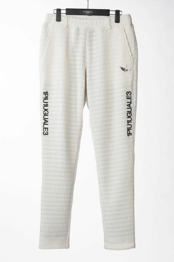メンズウェア 1piu1uguale3 GOLF PANTS WHITE2 WAFFLE TRACK PANTS［WHITE］ | VATOMCE | 1PIU1UGUALE3正規店