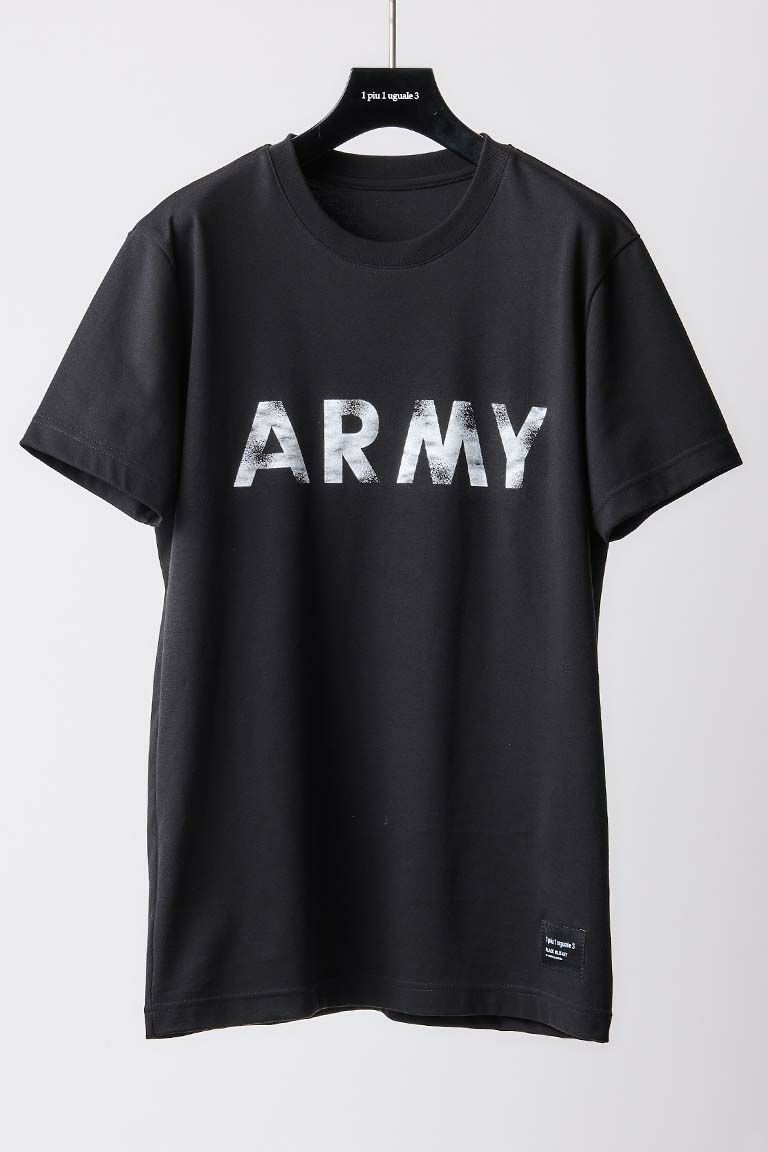 BLACK MILITARY Vol.19 / VINTAGE LOGO ARMY T-SHIRT［BLACK