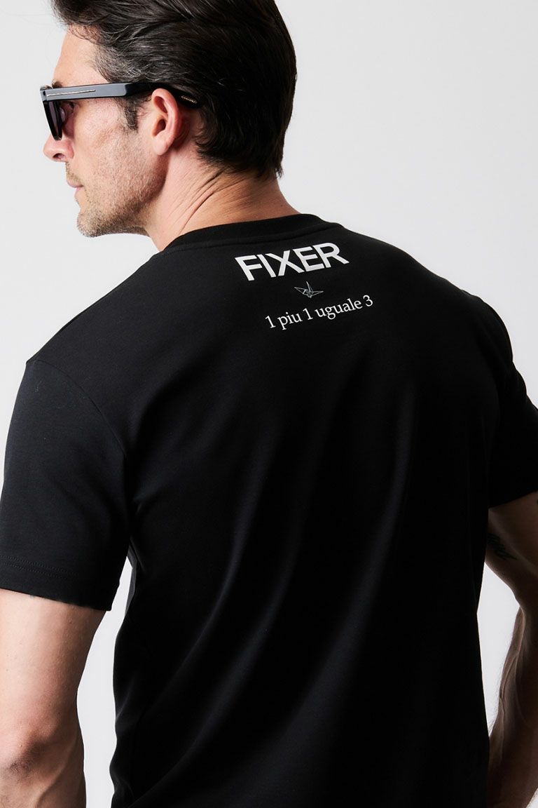 FIXER 1PIU1UGUALE3 TシャツLサイズ着丈69cm