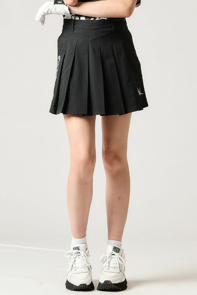 LADIES' PLEATS SKIRT［BLACK］ | 1PIU1UGUALE3｜ウノ ピゥ ウノ