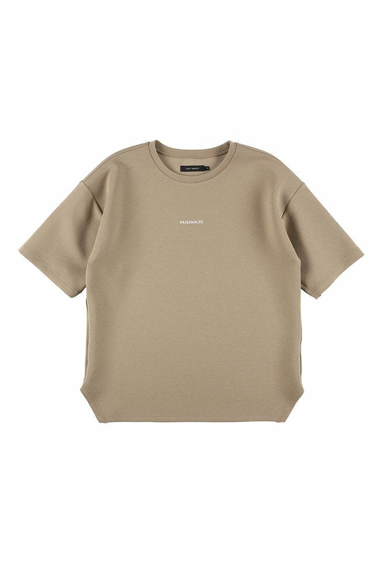 S/S CREW TEE［GRAY BEIGE］ | 1PIU1UGUALE3｜ウノ ピゥ ウノ 