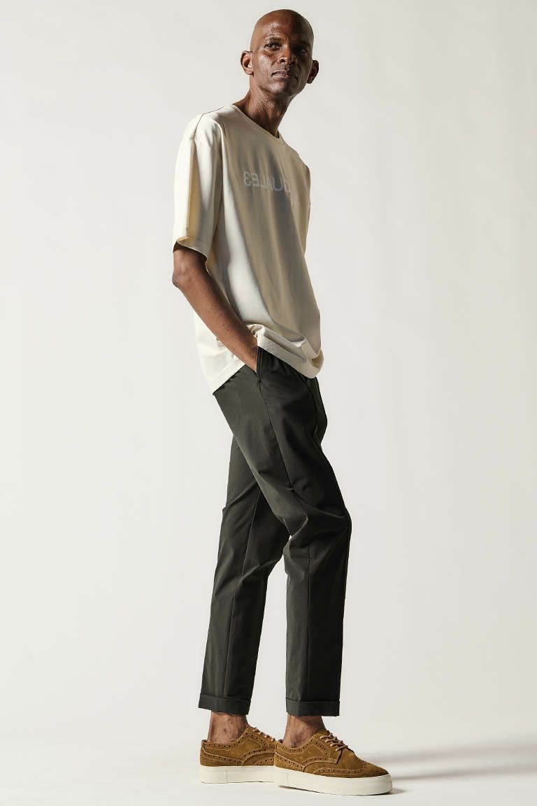 CREASE SLACKS［D.BROWN］ | VATOMCE | 1PIU1UGUALE3正規店