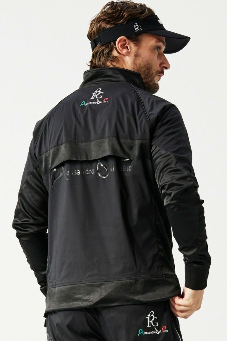 メンズウェア 1PIU1UGUALE3 GOLF Wind Breaker CRAZY WIND BREAKER HOODIE［BLACK］ | VATOMCE | 1PIU1UGUALE3