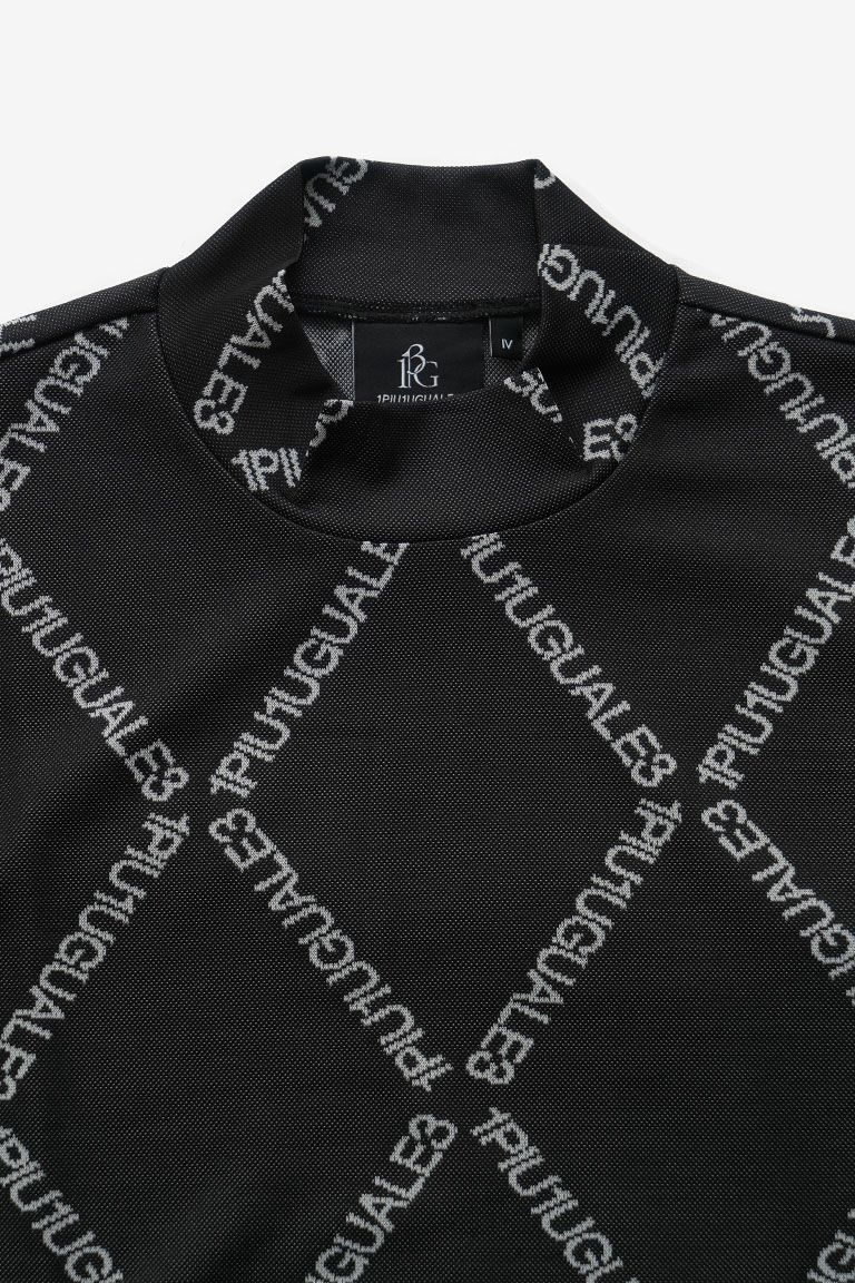 113 GOLF ARGYLE LOGO L/S MOCK × HIROKUNI TOGA Vol.11［BLACK