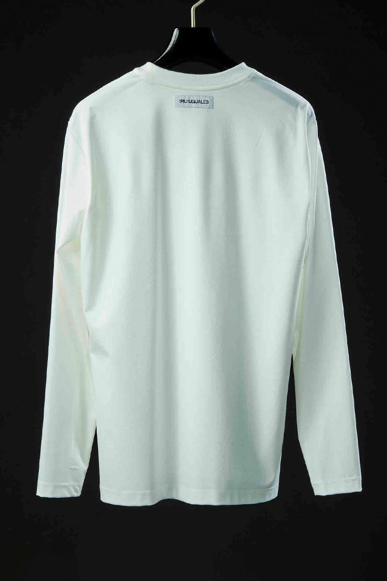 COMFORTABLE TAG CREW L/S［WHITE］ | 1PIU1UGUALE3｜ウノ ピゥ