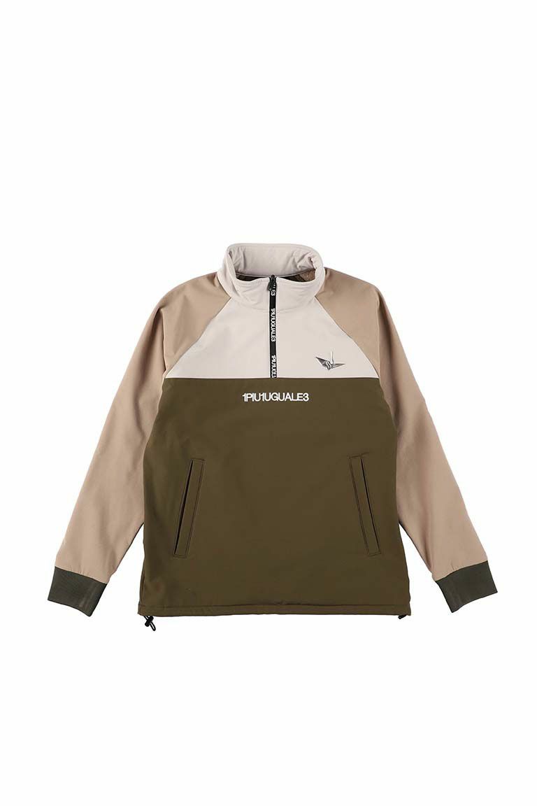 LADIES' HALF ZIP［KHAKI］ | VATOMCE | 1PIU1UGUALE3正規店