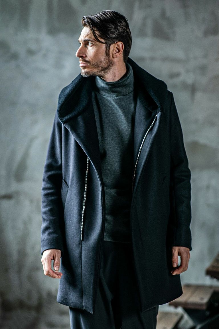 WRAP HOODED［BLACK/BLACK］ | VATOMCE | 1PIU1UGUALE3正規店 