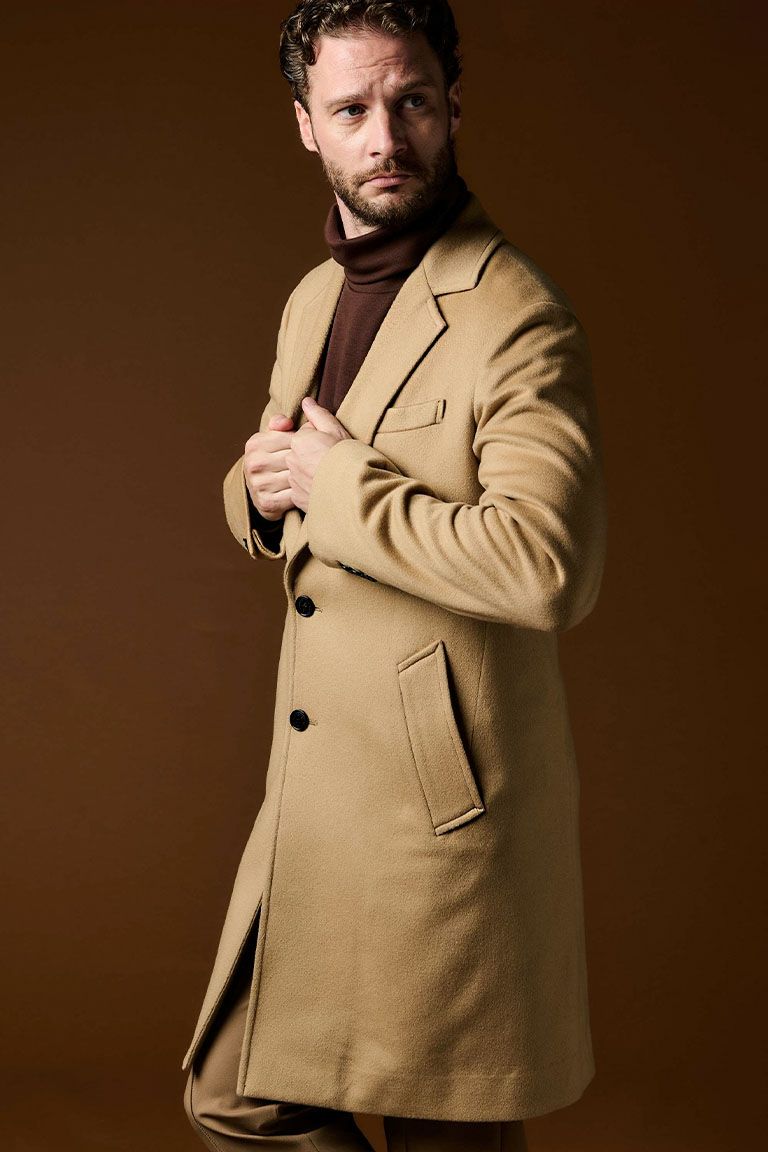 eimy istoire belted chester coat S ベージュ eimy istoire belted chester coat S ベージュ