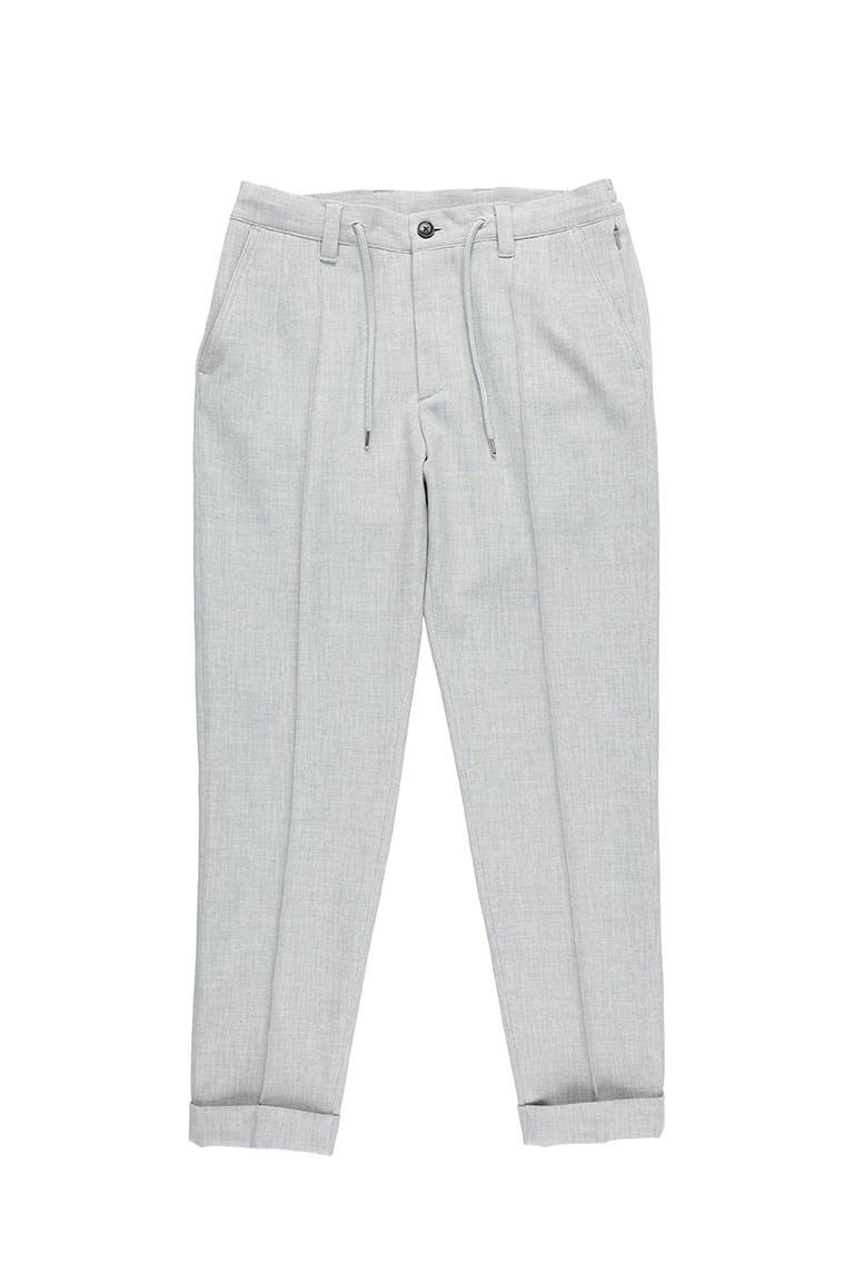 CREASE SLACKS［L.GRAY］ | VATOMCE | 1PIU1UGUALE3正規店