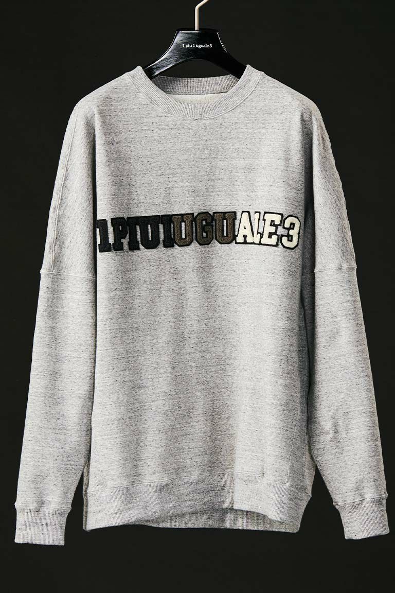 1piu1uguale3 SPORT LOGO SWEAT GR