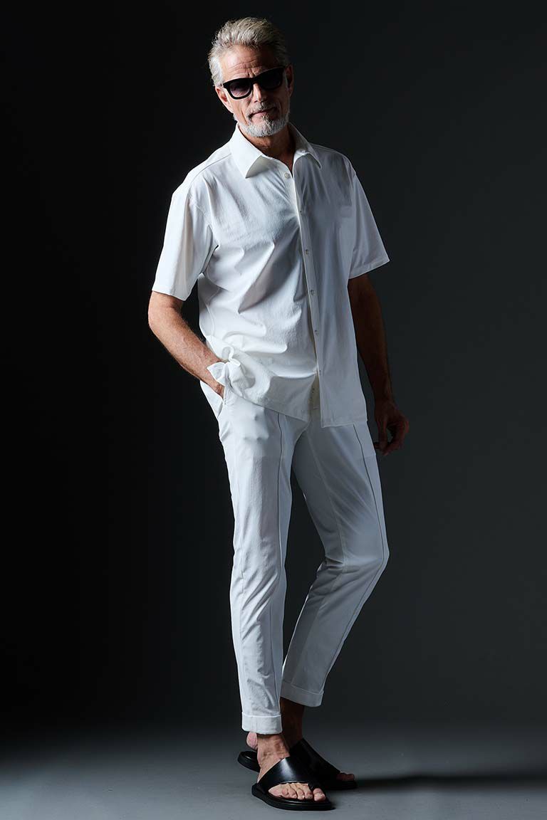 ブランド品 通販サイト CREASE 1PIU1UGUALE3正規店 | VATOMCE | SLACKS［WHITE］ パンツ