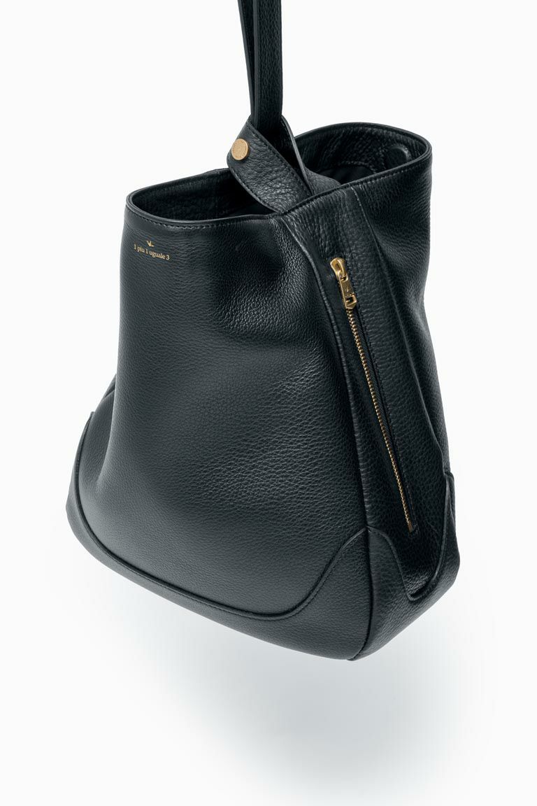 1piu1uguale3×PELLE MORBIDAのコラボレーションバッグ