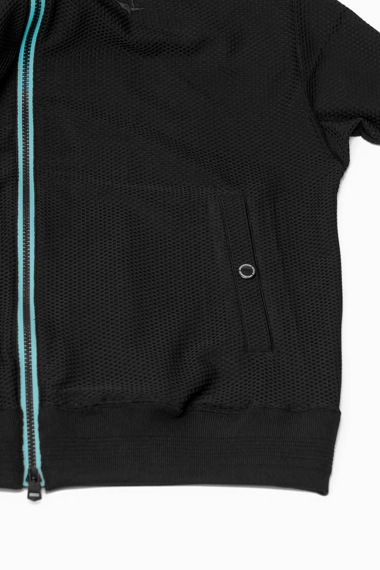 SLY | DUAL COLOR FRONT ZIP KNIT トップス (ニット ) |SHEL