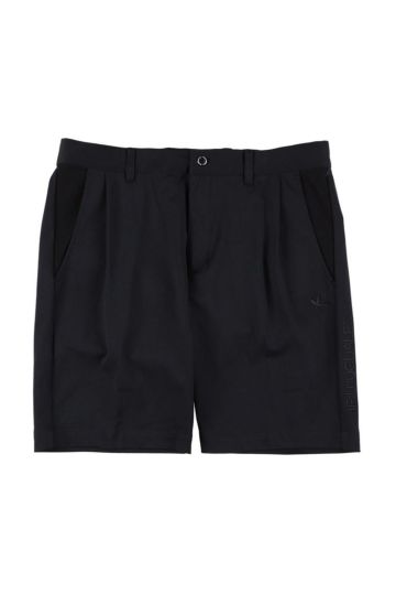 1PIU1UGUALE3 GOLF ハーフパンツ ロゴ総柄 ブラック系 サイズ：6