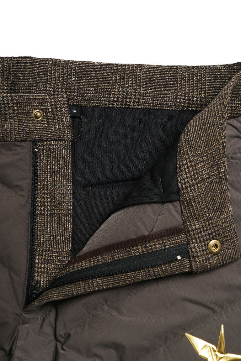 DOWN PANTS［BROWN］ | VATOMCE | 1PIU1UGUALE3正規店