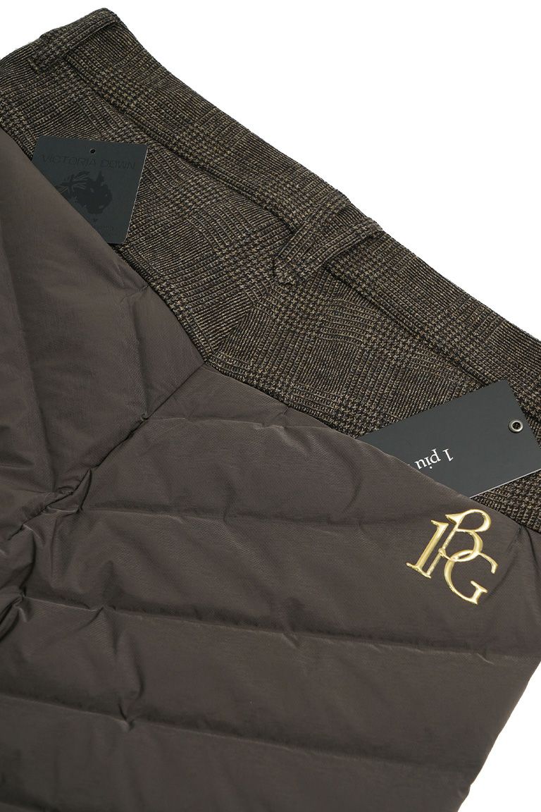 DOWN PANTS［BROWN］ | VATOMCE | 1PIU1UGUALE3正規店