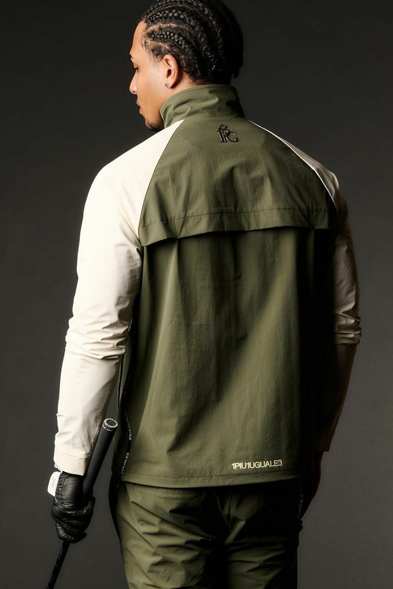 WATER REPELLENT BLOUSON［KHAKI/WHITE］ | VATOMCE | 1PIU1UGUALE3正規店