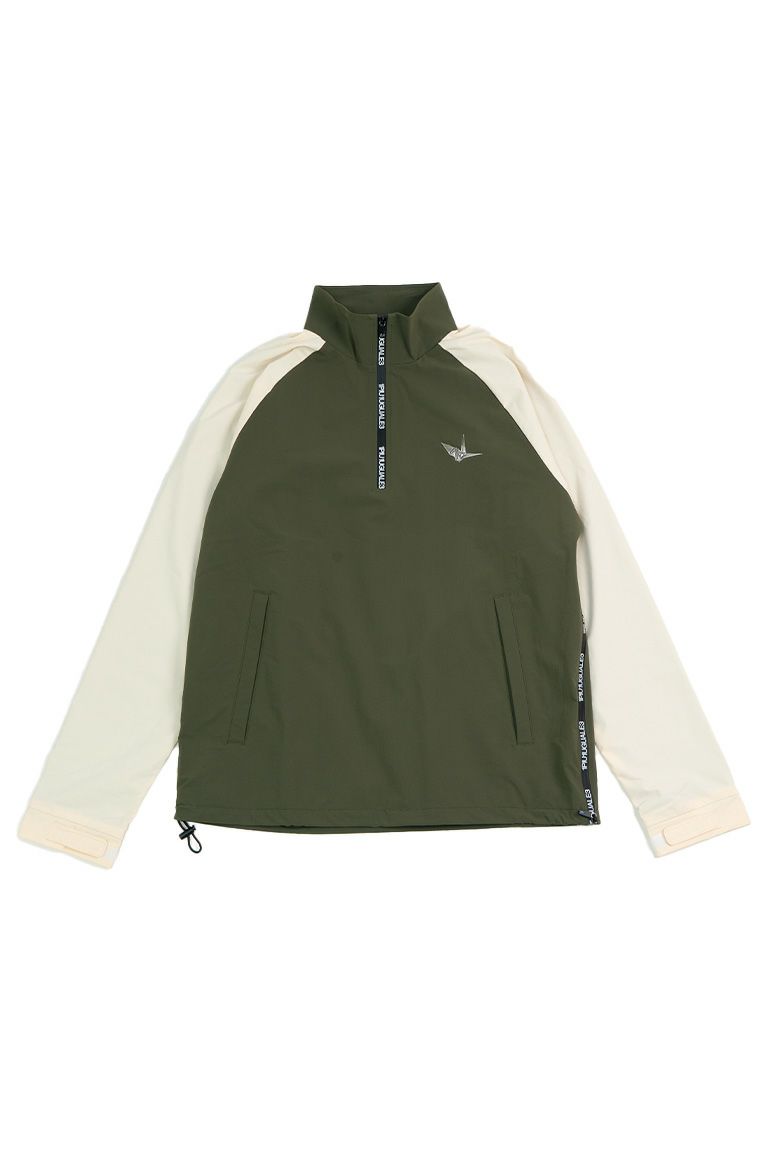 WATER REPELLENT BLOUSON［KHAKI/WHITE］ | VATOMCE | 1PIU1UGUALE3正規店