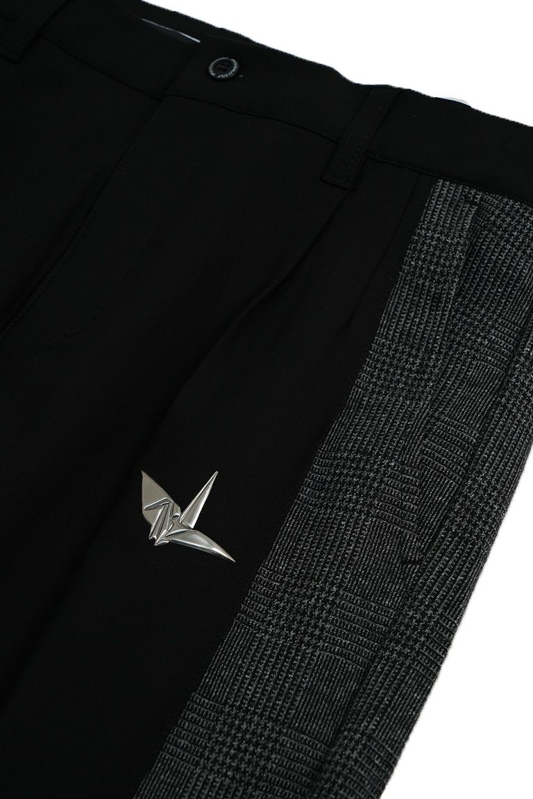 TUCK PANTS［BLACK］ | VATOMCE | 1PIU1UGUALE3正規店