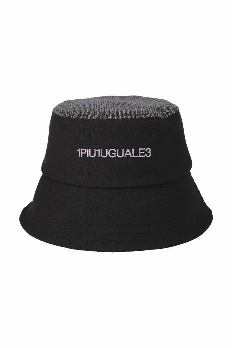 1piu1uguale3 golf バケットハット ブラック BUCKET HAT［BLACK］9月入荷予定 | VATOMCE | 1PIU1UGUALE3正規店