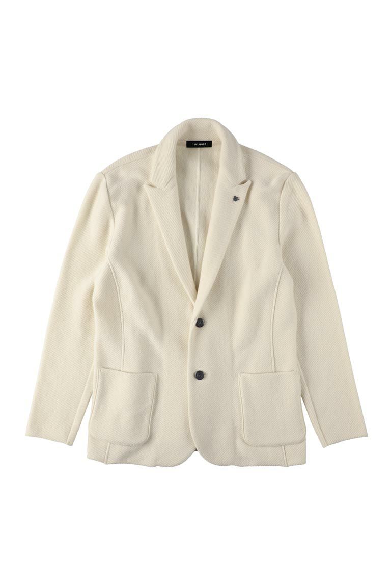 クリーニング済【美品】1piu1uguale3 LUIGE ニットジャケット LUIGI［WHITE］ | VATOMCE | 1PIU1UGUALE3正規店