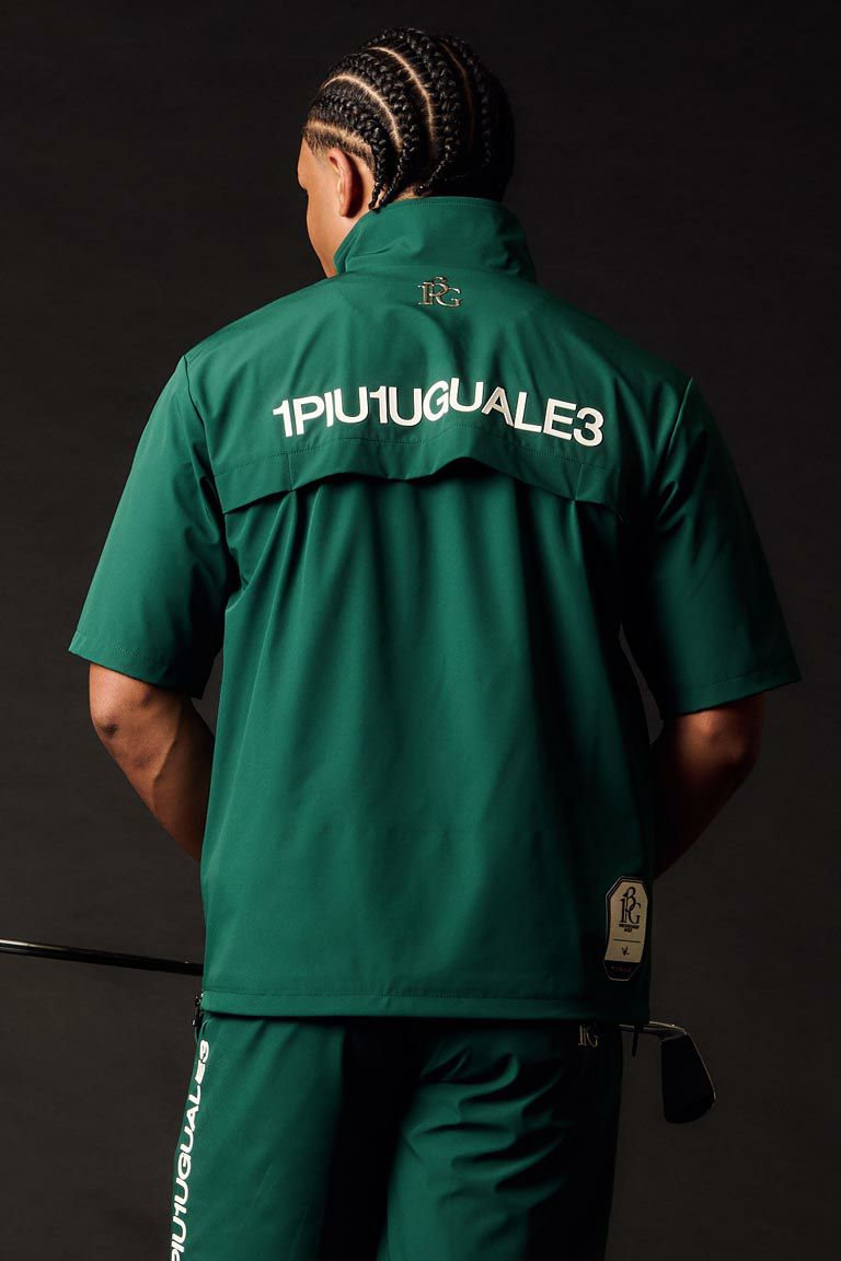 WP S/S HALF ZIP［GREEN］ | VATOMCE | 1PIU1UGUALE3正規店
