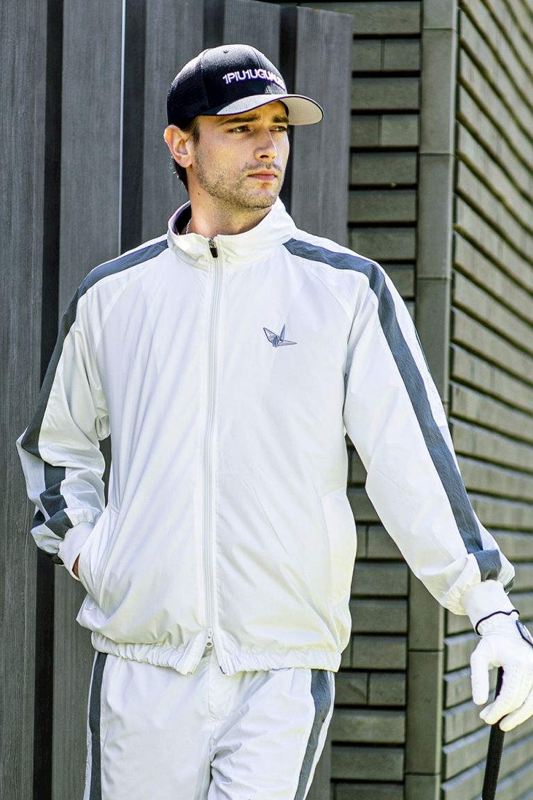 1PIU1UGUALE3 GOLF メンズ セットアップは上品なデザインと機能性も