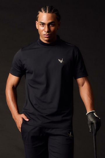 メンズゴルフ ポロシャツ モックネック | 1PIU1UGUALE3 GOLF(ウノピゥ