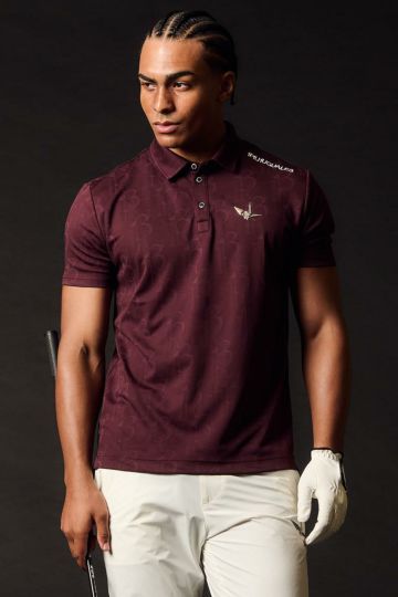 メンズゴルフ ポロシャツ モックネック | 1PIU1UGUALE3 GOLF(ウノピゥ