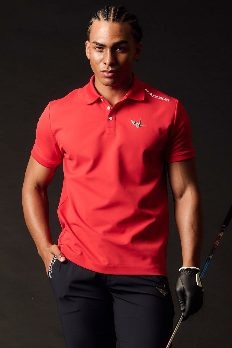 メンズゴルフ ポロシャツ モックネック | 1PIU1UGUALE3 GOLF(ウノピゥ