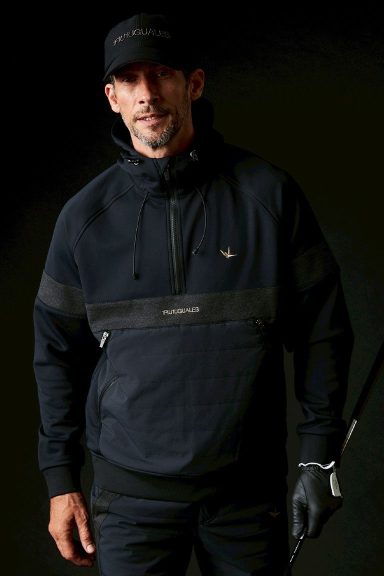 1PIU1UGUALE3　K-3B ACTIVE PARKA PADDED WARM EASY PARKA［BLACK/GRAY］ | VATOMCE | 1PIU1UGUALE3正規店