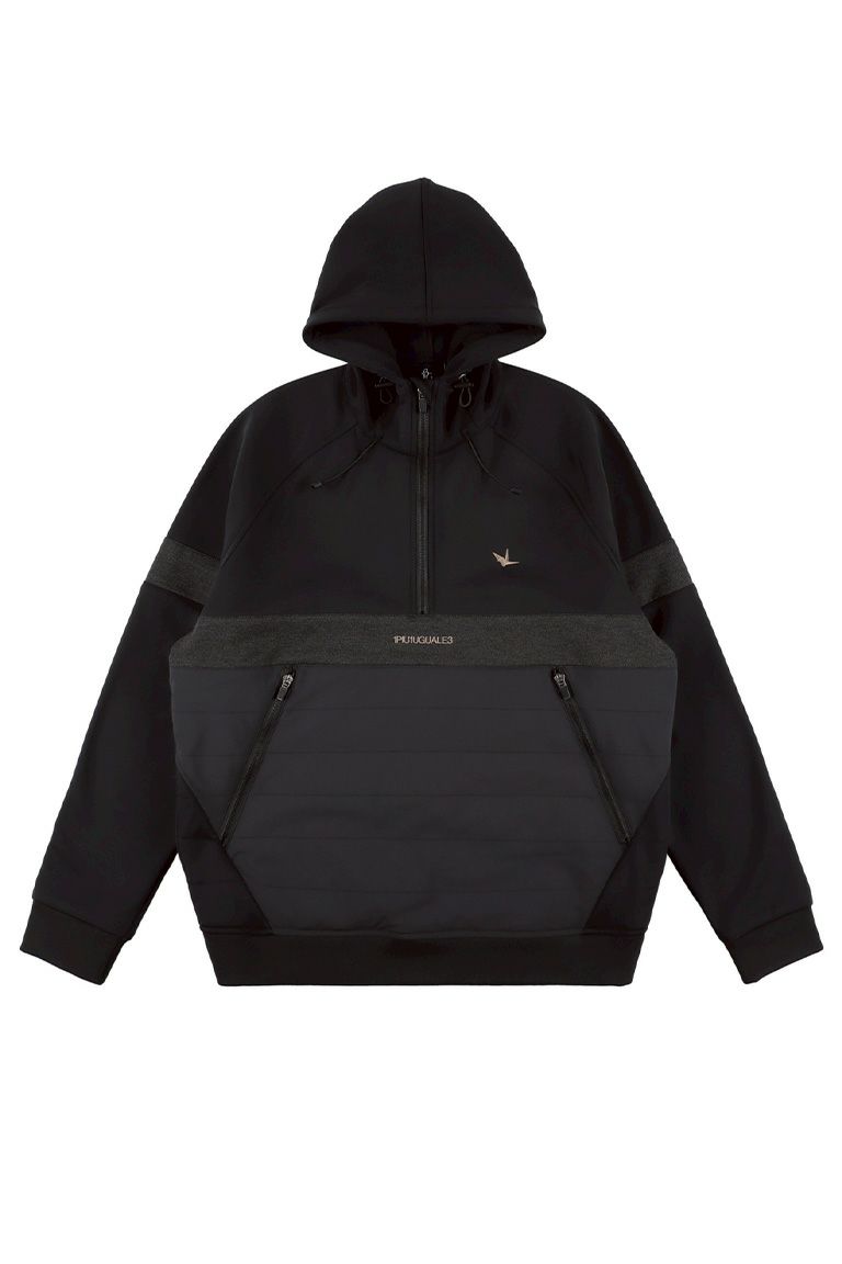 PADDED WARM EASY PARKA［BLACK/GRAY］ | VATOMCE | 1PIU1UGUALE3正規店