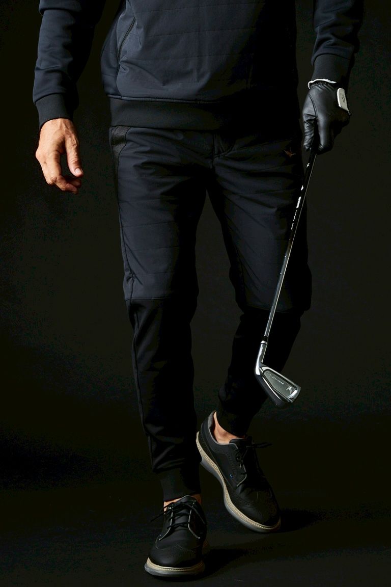 PADDED WARM EASY RIB PT［BLACK/GRAY］ | VATOMCE | 1PIU1UGUALE3正規店