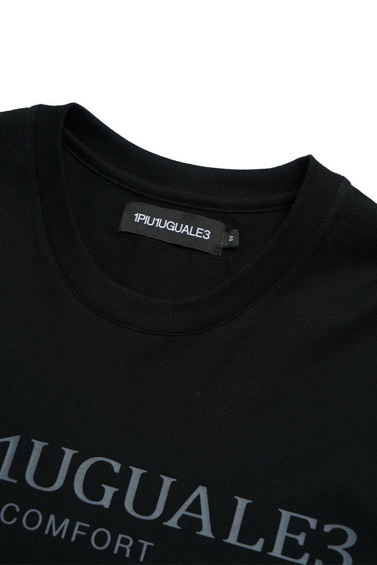 113 SPORT LIMITED COMFORT S/S TAG CREW［BLACK］ | VATOMCE