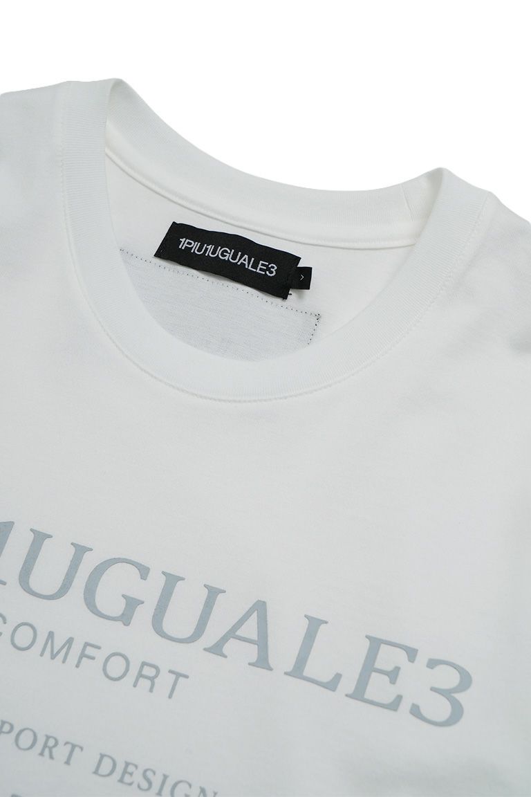 113 SPORT LIMITED COMFORT S/S TAG CREW［WHITE］ | VATOMCE