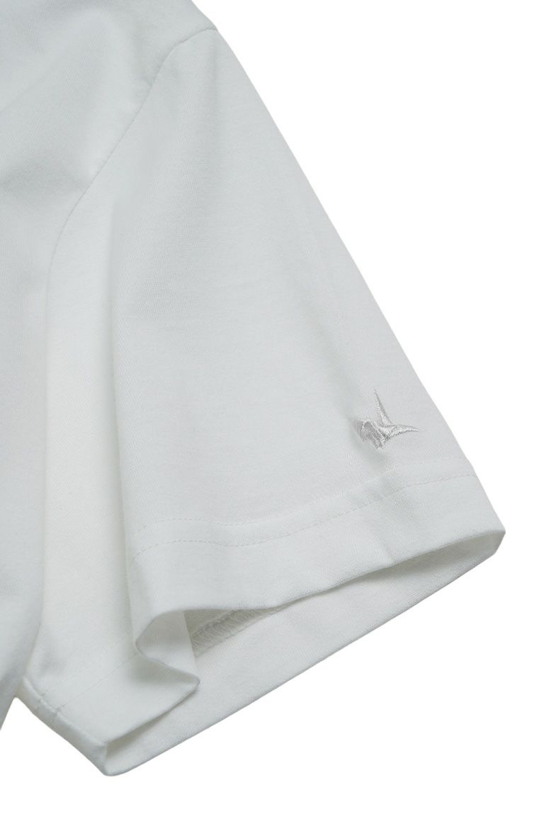 113 SPORT LIMITED COMFORT S/S TAG CREW［WHITE］ | VATOMCE
