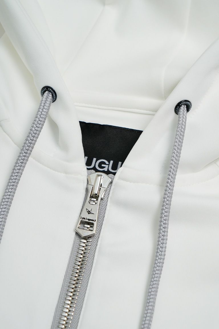 113 SPORT LIMITED COMFORT 2-TONE ZIP UP PARKA［WHITE］ | VATOMCE