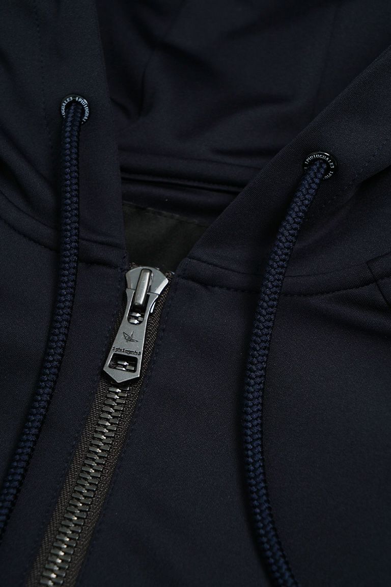 113 SPORT LIMITED COMFORT 2-TONE ZIP UP PARKA［NAVY］ | VATOMCE